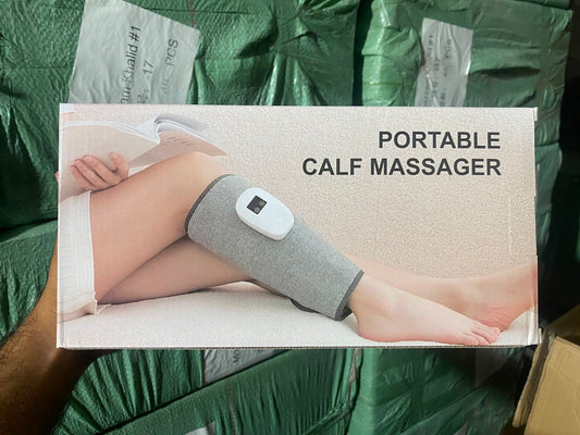 Rechargeable Leg & Calf Massager with Heat Therapy.
