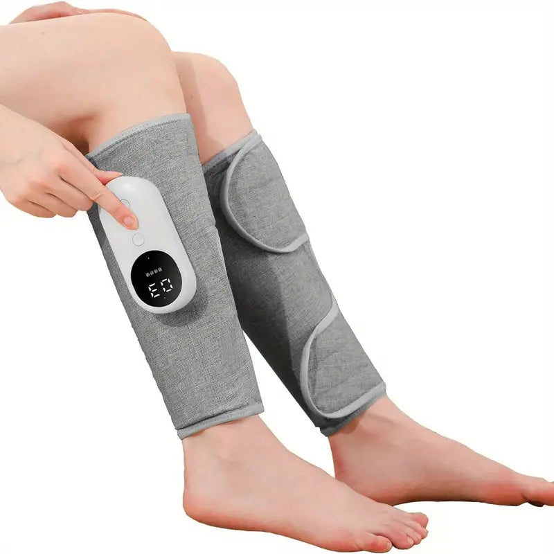 Rechargeable Leg & Calf Massager with Heat Therapy.